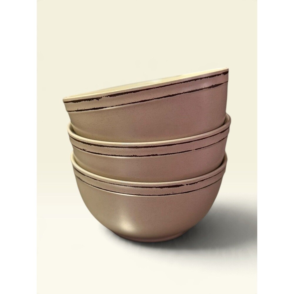 Better Homes and Gardens Sutton Coupe Cereal Bowls - Set of 3